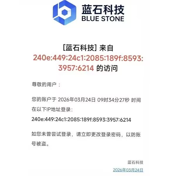 登录提醒API